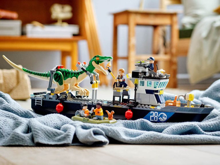 Flucht des Baryonyx LEGO Jurassic World 76942 - Flucht des Baryonyx - Produktbild 02