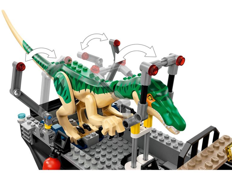 Flucht des Baryonyx LEGO Jurassic World 76942 - Flucht des Baryonyx - Produktbild 04