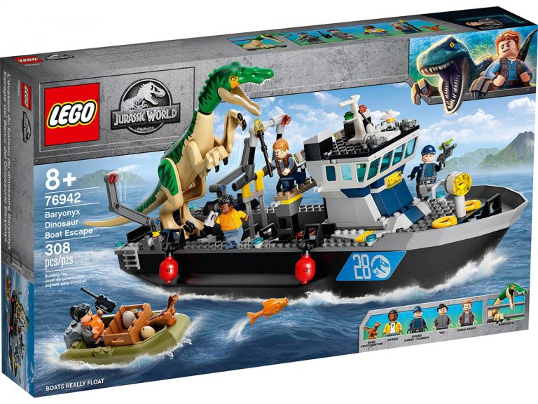 Flucht des Baryonyx LEGO Jurassic World 76942 - Flucht des Baryonyx - Produktbild 05