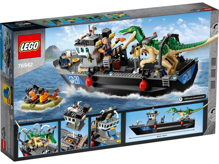 Flucht des Baryonyx LEGO Jurassic World 76942 - Flucht des Baryonyx - Produktbild 06