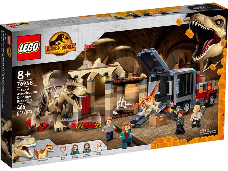 T. Rex & Atrociraptor LEGO Jurassic World 76948 - T. Rex & Atrociraptor