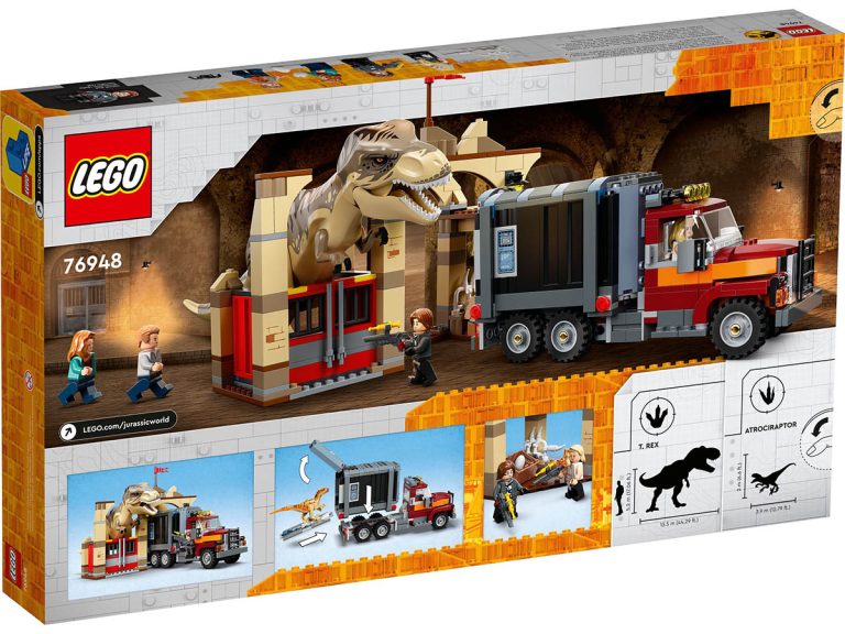 T. Rex & Atrociraptor LEGO Jurassic World 76948 - T. Rex & Atrociraptor