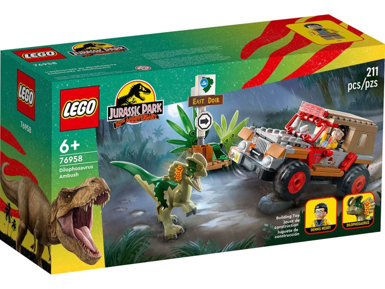 LEGO Jurassic World 76958 - Hinterhalt des Dilophosaurus - Produktbild 05