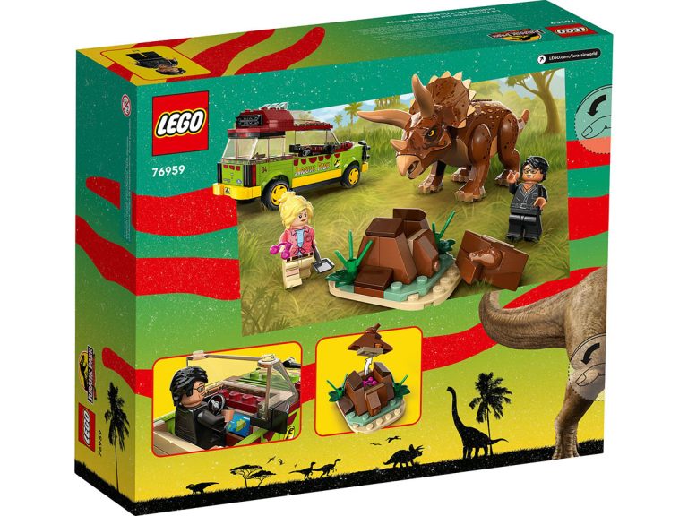 LEGO Jurassic World 76959 - Triceratops-Forschung - Produktbild 06