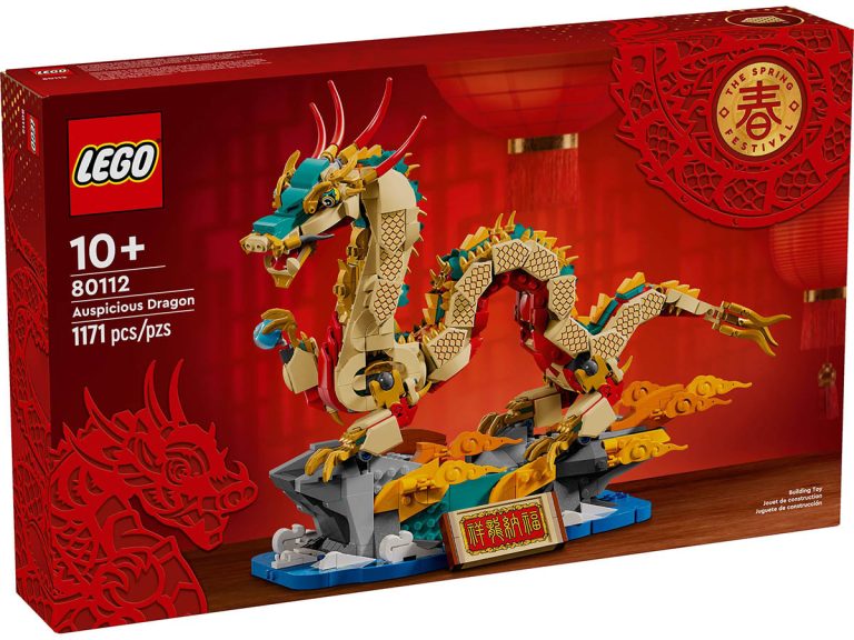 LEGO Glückverheißender Drache - 80112 - Produktbild 02