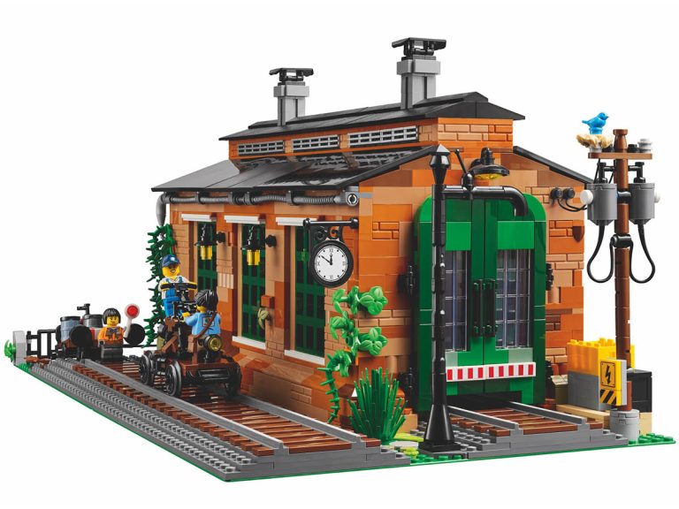 LEGO Bricklink - Alter Lokschuppen 910033